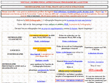 Tablet Screenshot of defiorthographe.com